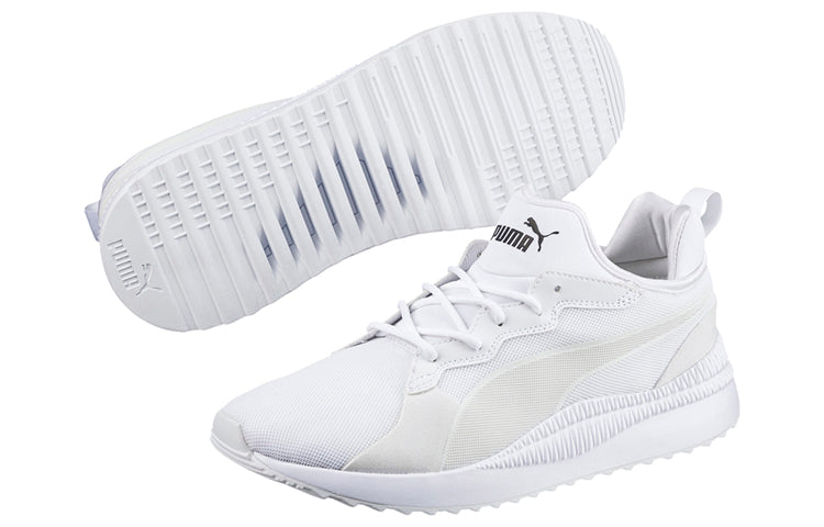 PUMA Pacer Next Low Running Shoes Khaki/White 363703-08