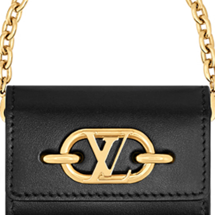 (WMNS) LOUIS VUITTON LV Link Earphone Holder 'Black' M00829
