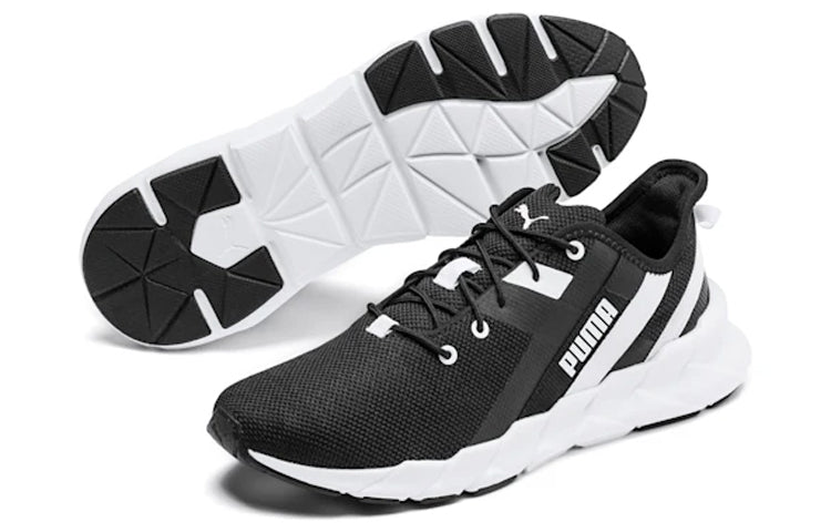 (WMNS) PUMA Weave XT Black White 192611-01