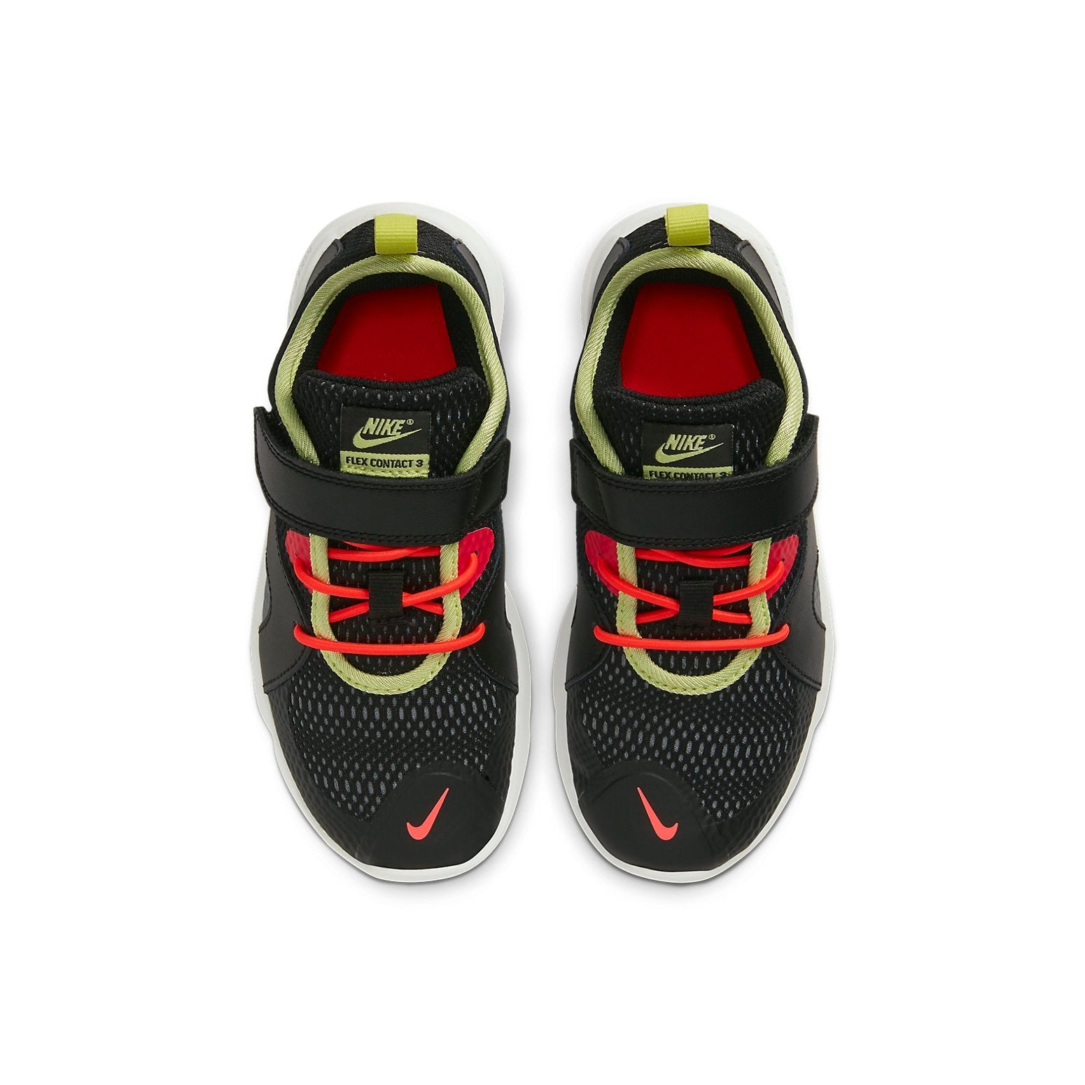 (PS) Nike Flex Contact 3 'Black White Red' AR4152-061