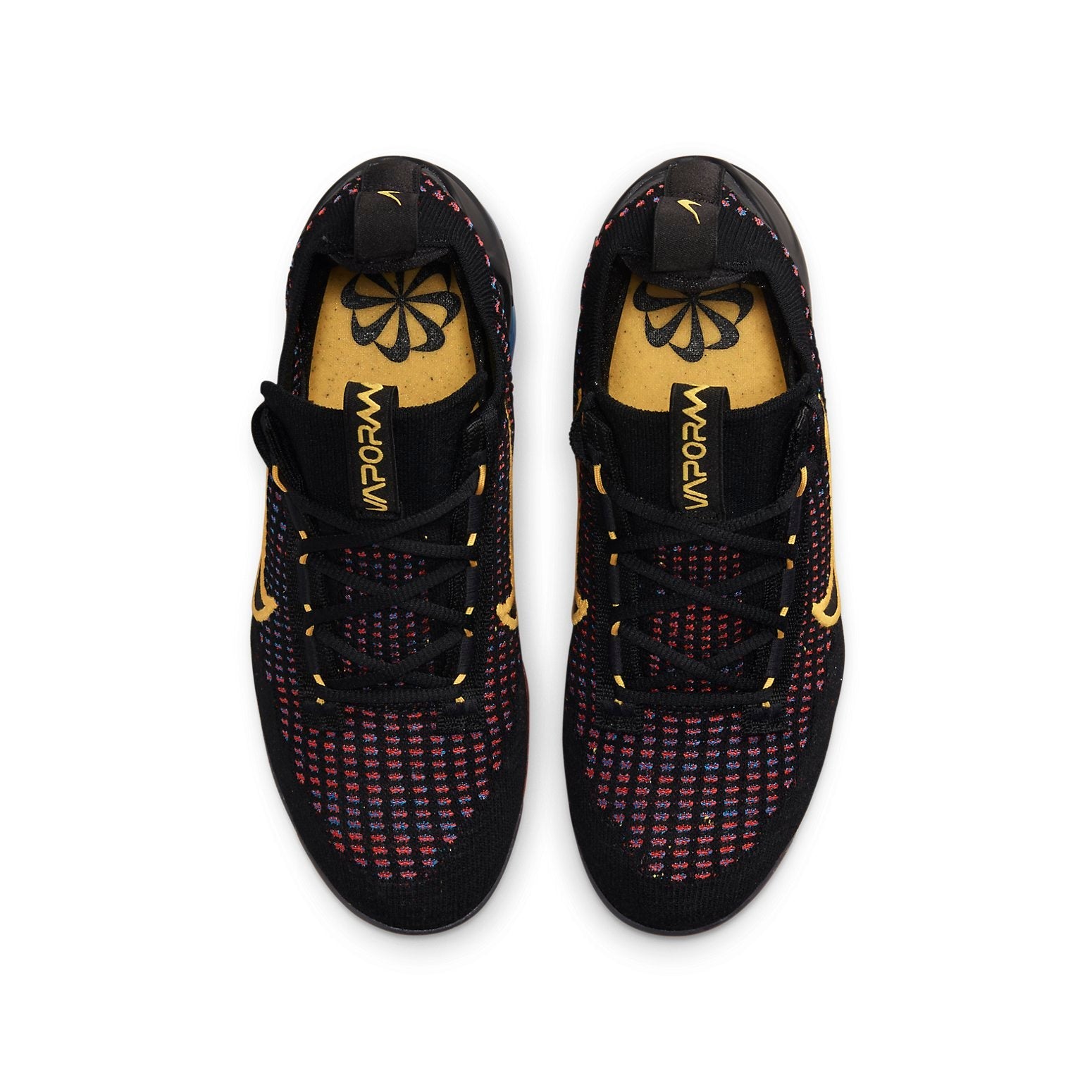 (GS) Nike Air VaporMax 2021 Flyknit 'Black Multi' DV2198-001