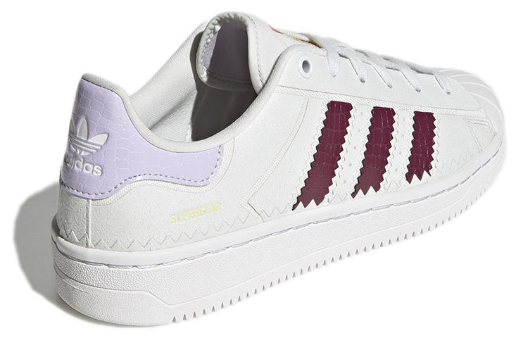 (WMNS) adidas originals Superstar Ot Tech 'White Red' H05640