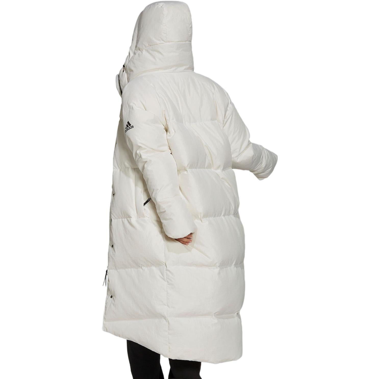 (WMNS) adidas Big Baffle Jacket Asia Sizing 'White' GQ2509