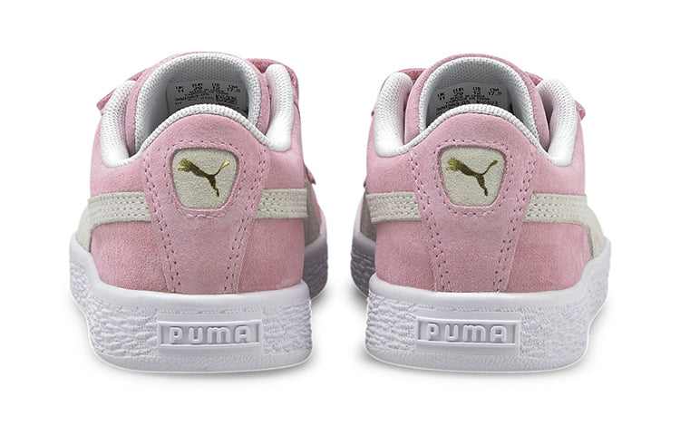 (PS) PUMA Suede Classic Xxi Casual Board Shoes White/Pink 380563-05