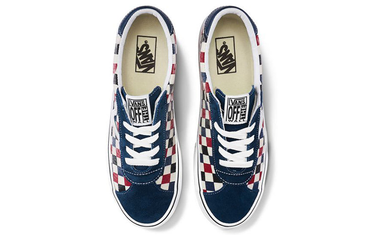 Vans Sport Blue Red Grid Unisex 'Blue Red' VN0A4BU6WO2