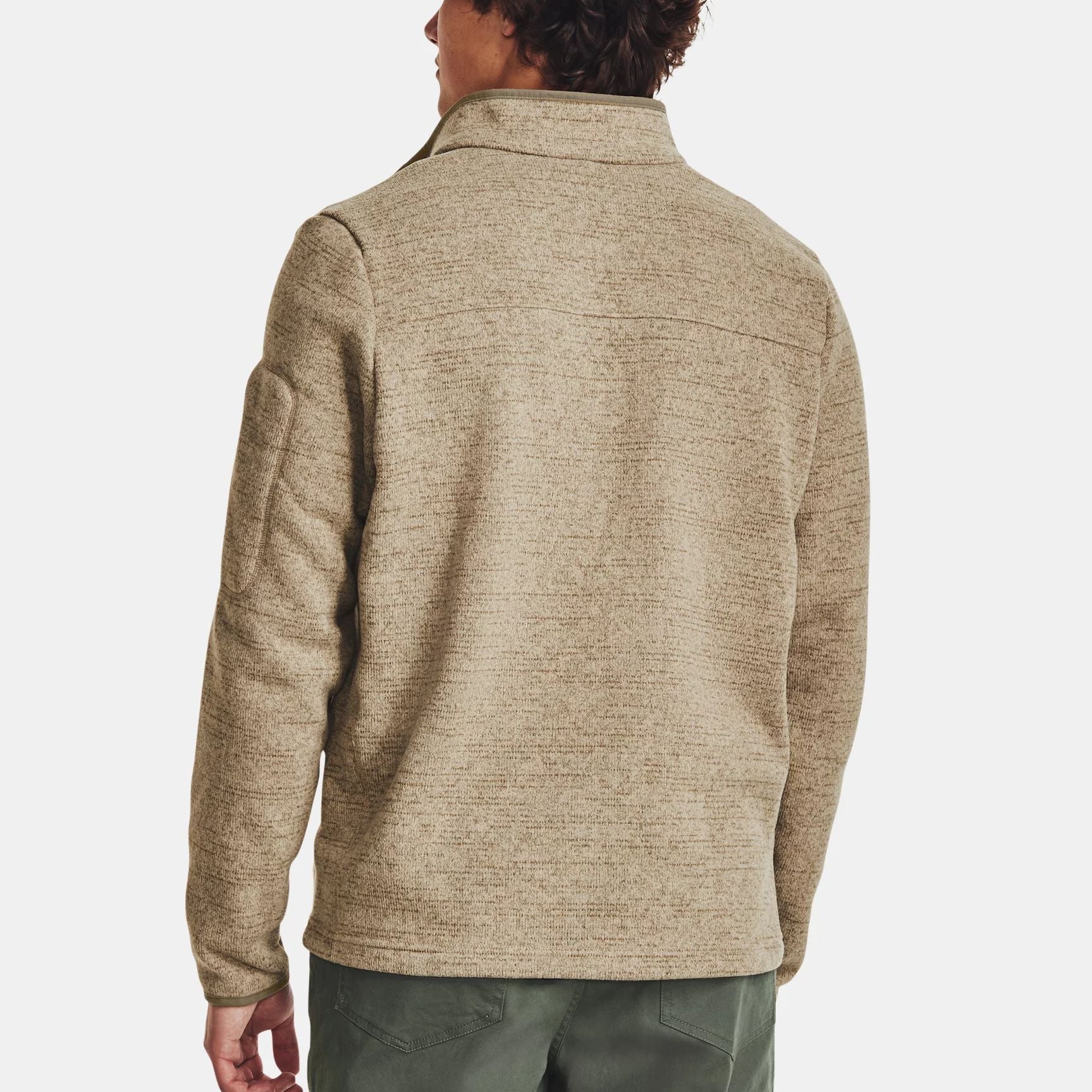 Under Armour Specialist 1/4 Zip Pullover 'Beige Brown' 1380271-299