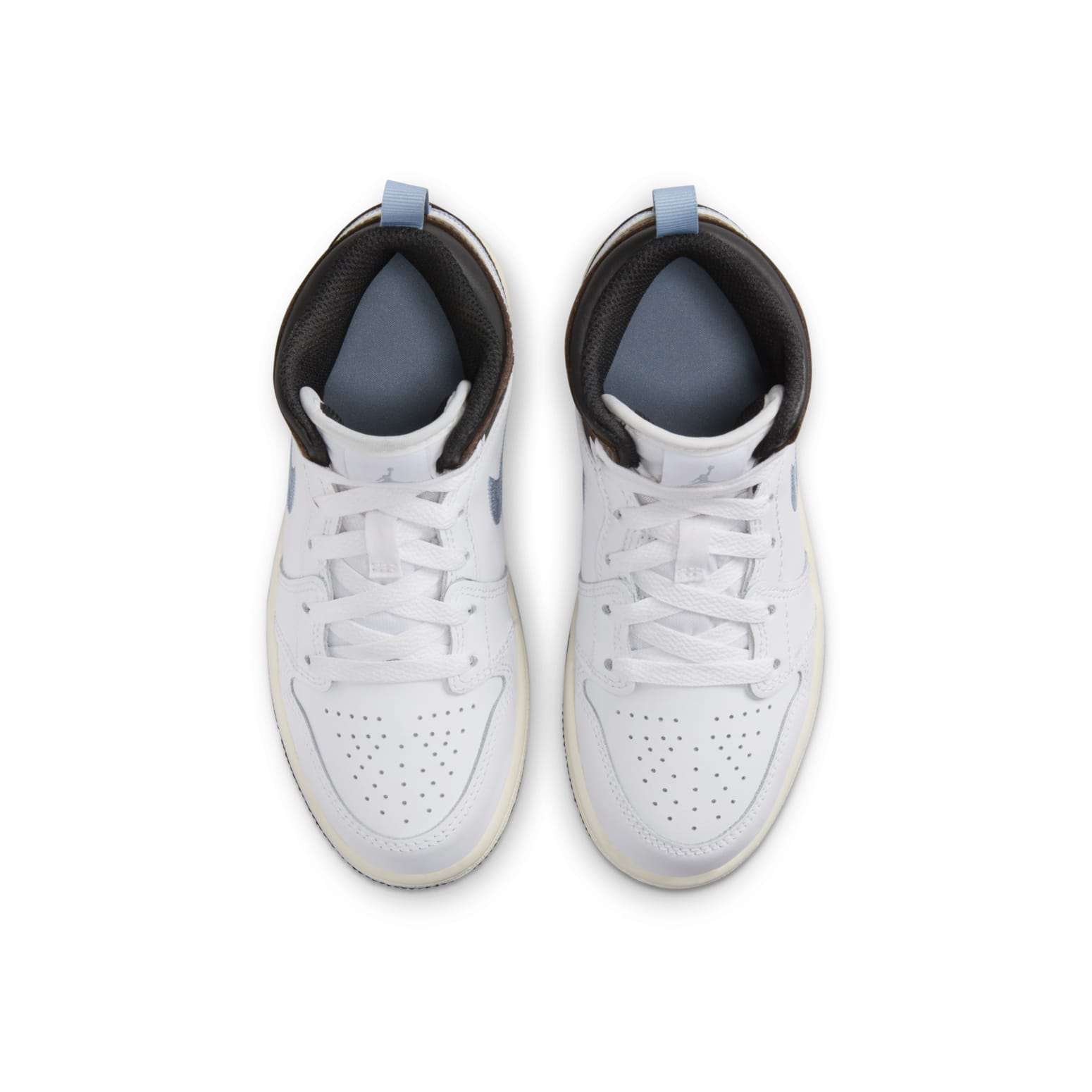(PS) Air Jordan 1 Mid SE 'White Blue Grey' FQ8220-142