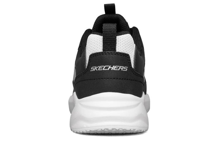 (WMNS) Skechers Ex-Pansive Running Shoes Black/White 8730032-BKW