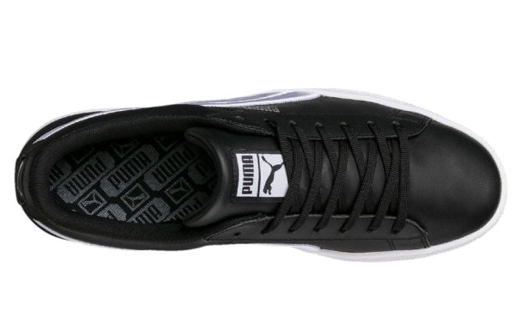 PUMA Basket Classic Badge Leisure Shoes Black 362550-02