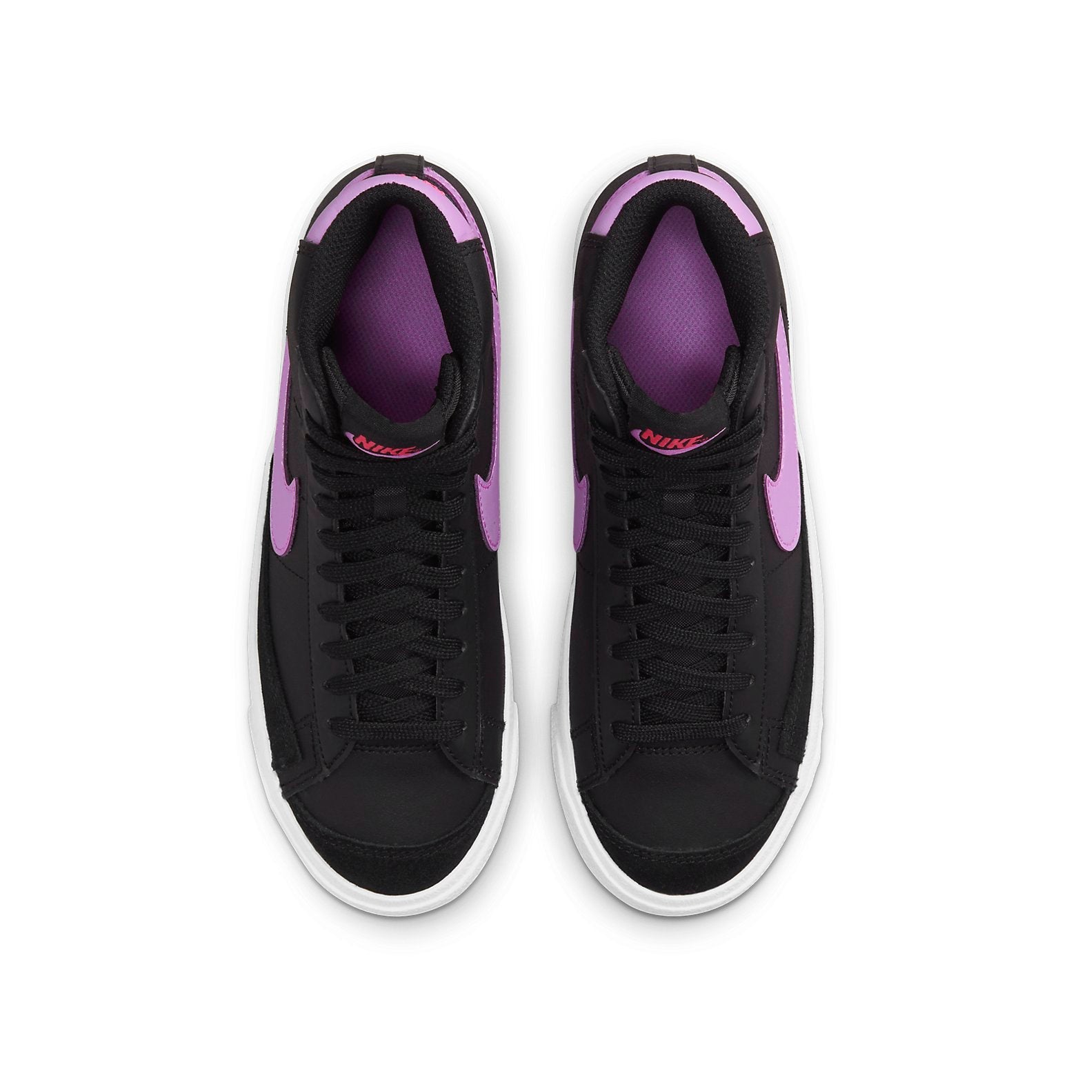 (GS) Nike Blazer Mid '77 'Black Fuchsia Glow' DA4086-005