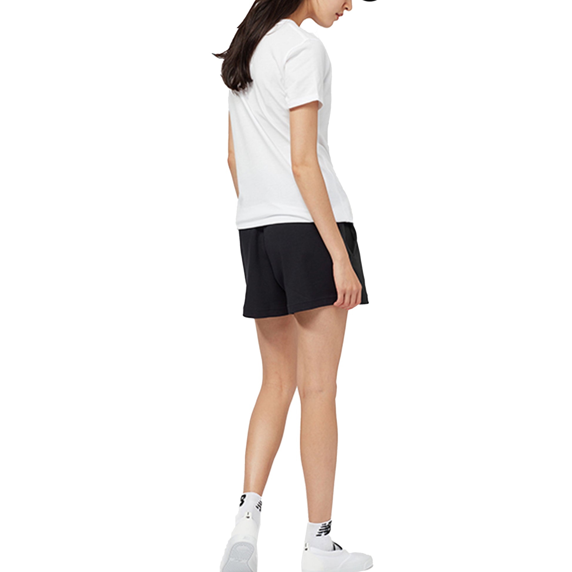 (WMNS) New Balance Casual Sports Short Sleeve White WT01852-WT