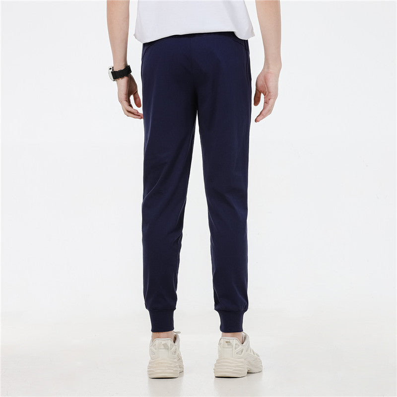 PUMA Essentials Logo Sweatpants 'Navy White' 588716-06