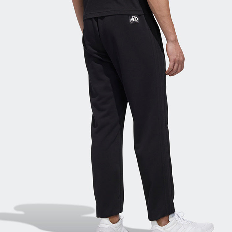 Men's adidas neo FD TP Black Sports Pants/Trousers/Joggers GP5818