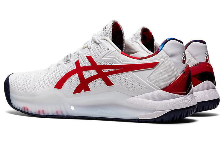 ASICS Gel Resolution 8 LE 'White Classic Red' 1041A292-110