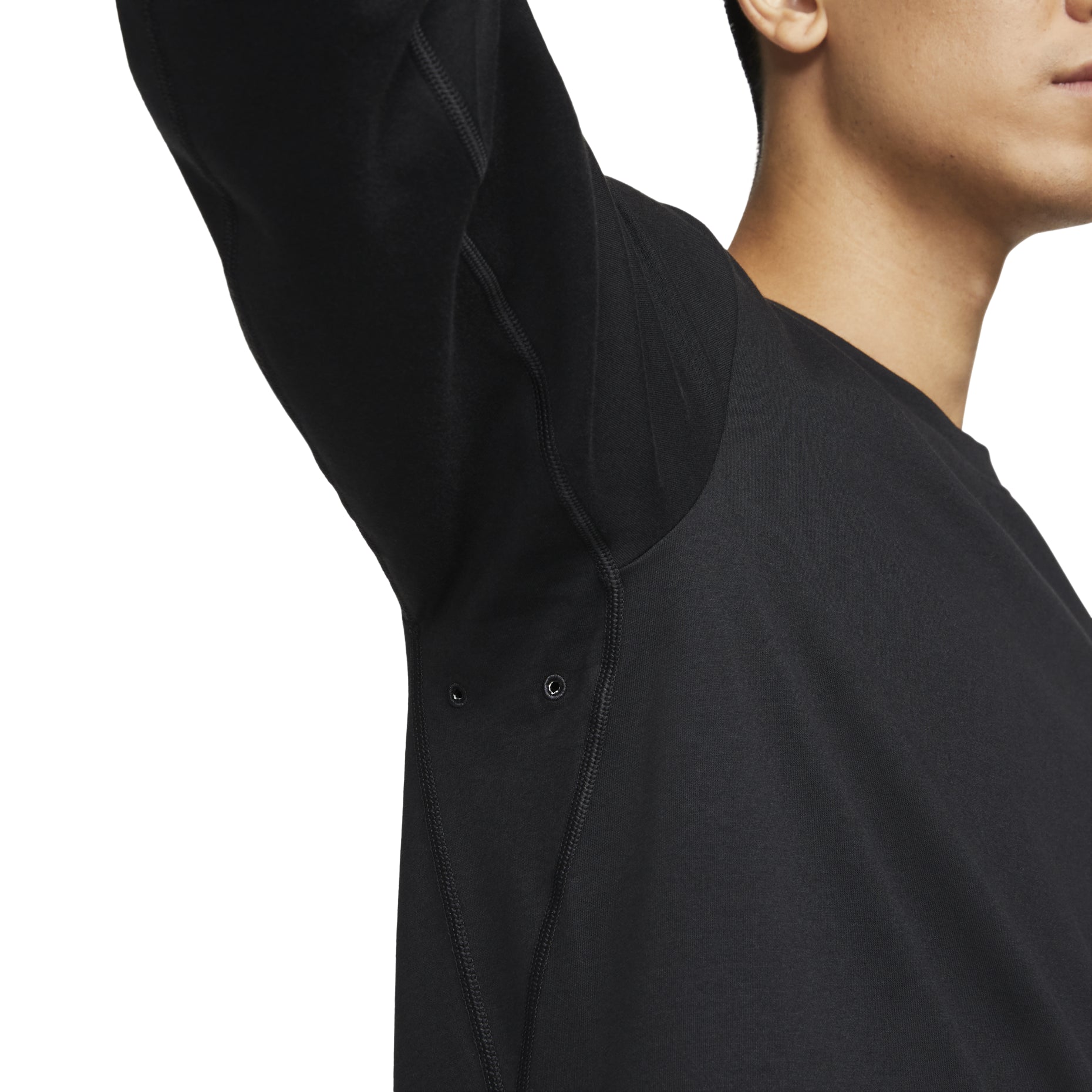 Nike Dri-FIT Primary Long Sleeve Top Asia Sizing 'Black' FB8586-010