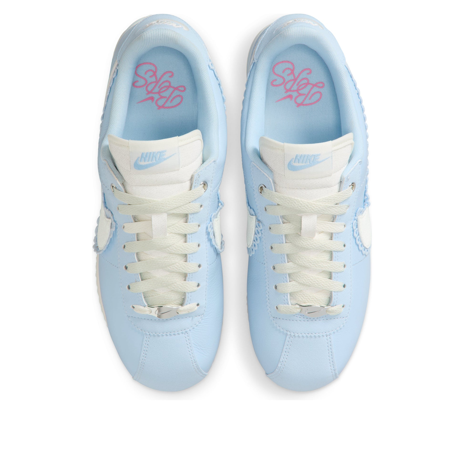 (WMNS) Nike Cortez 'Celestine Blue Pinksicle Metallic Silver' IH3574-441