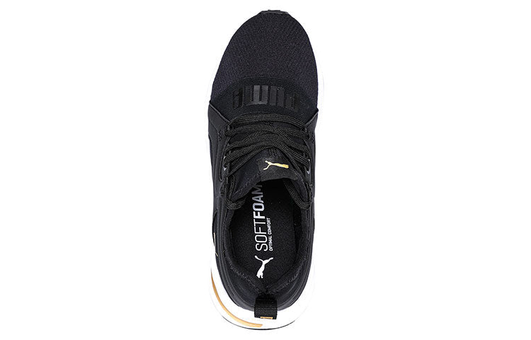 (WMNS) PUMA Softride Rift Breeze 'Black Team Gold' 195068-01