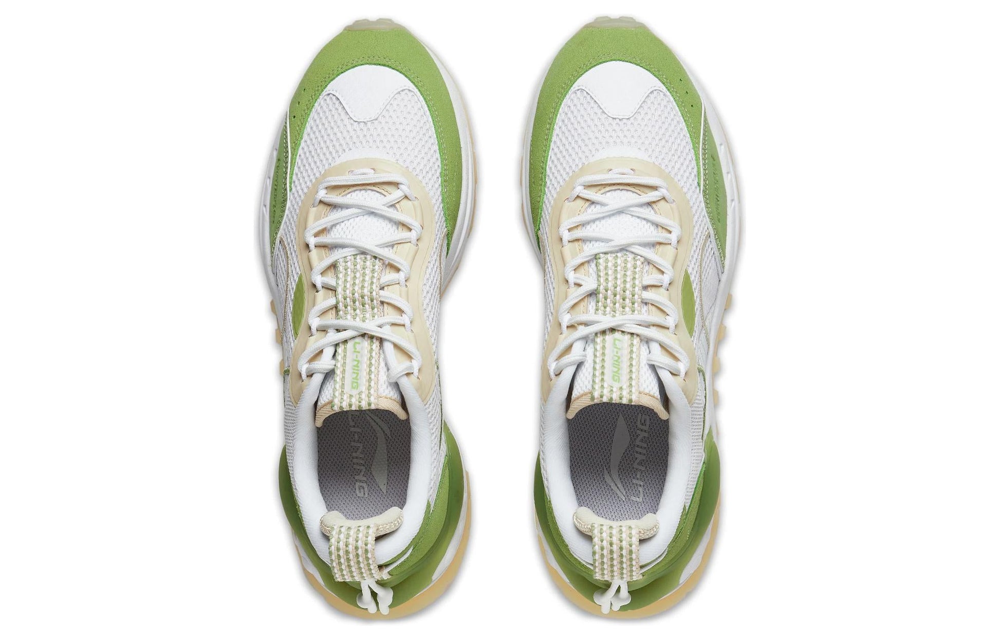 Li-Ning Counterflow Startrails 'White Green' AGLT073-1