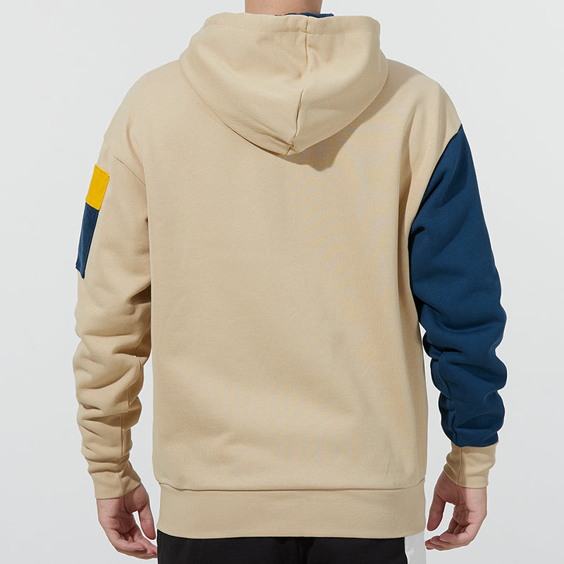 PUMA Retro Colorblock Knit hooded logo Jacket Creamy White 534813-12