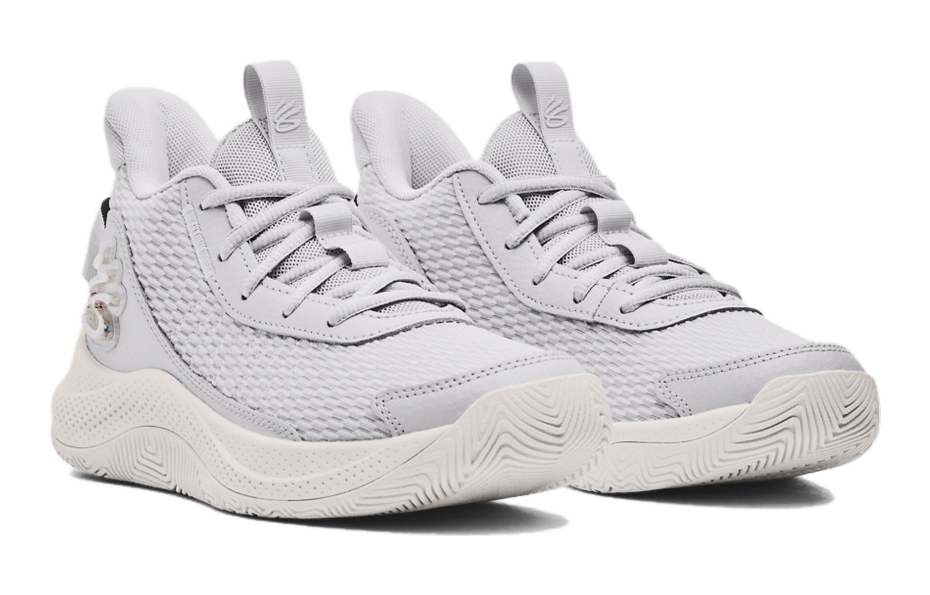 (GS) Under Armour Curry 3Z7 'Grey White' 3026623-101