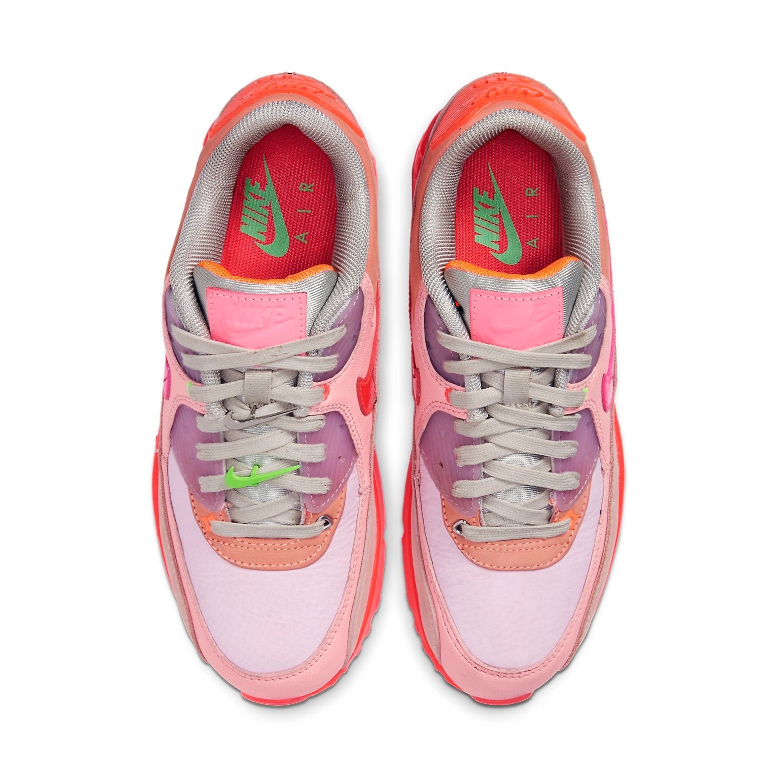 (WMNS) Nike Air Max 90 'Platinum Crimson' CT3449-600