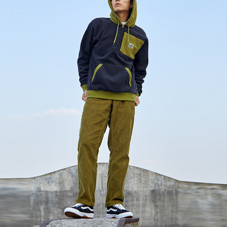 Vans Authentic Chino Cord Relaxed Trousers 'Olive Green' VN0A5FK3YXH