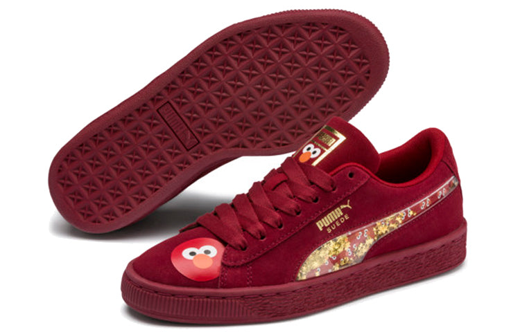 PUMA x SESAME Street 50 Suede Statement Sneakers JR 370381-02