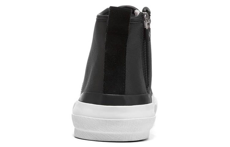 (WMNS) Skechers New Moon 'Black White' 155393-BLK