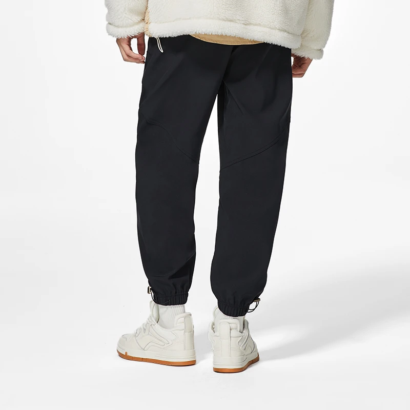 Li-Ning Embroidered Logo Joggers Pants 'Black' AYKSA33-1
