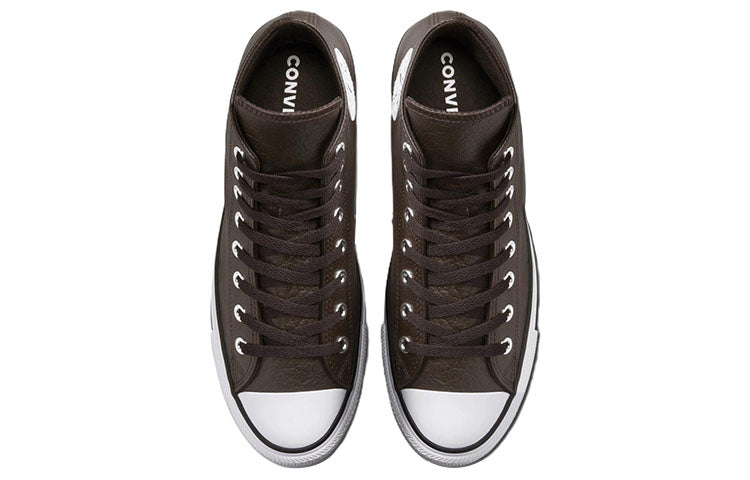 Converse Chuck Taylor All Star Tumbled Leather High 'Velvet Brown' A01461C