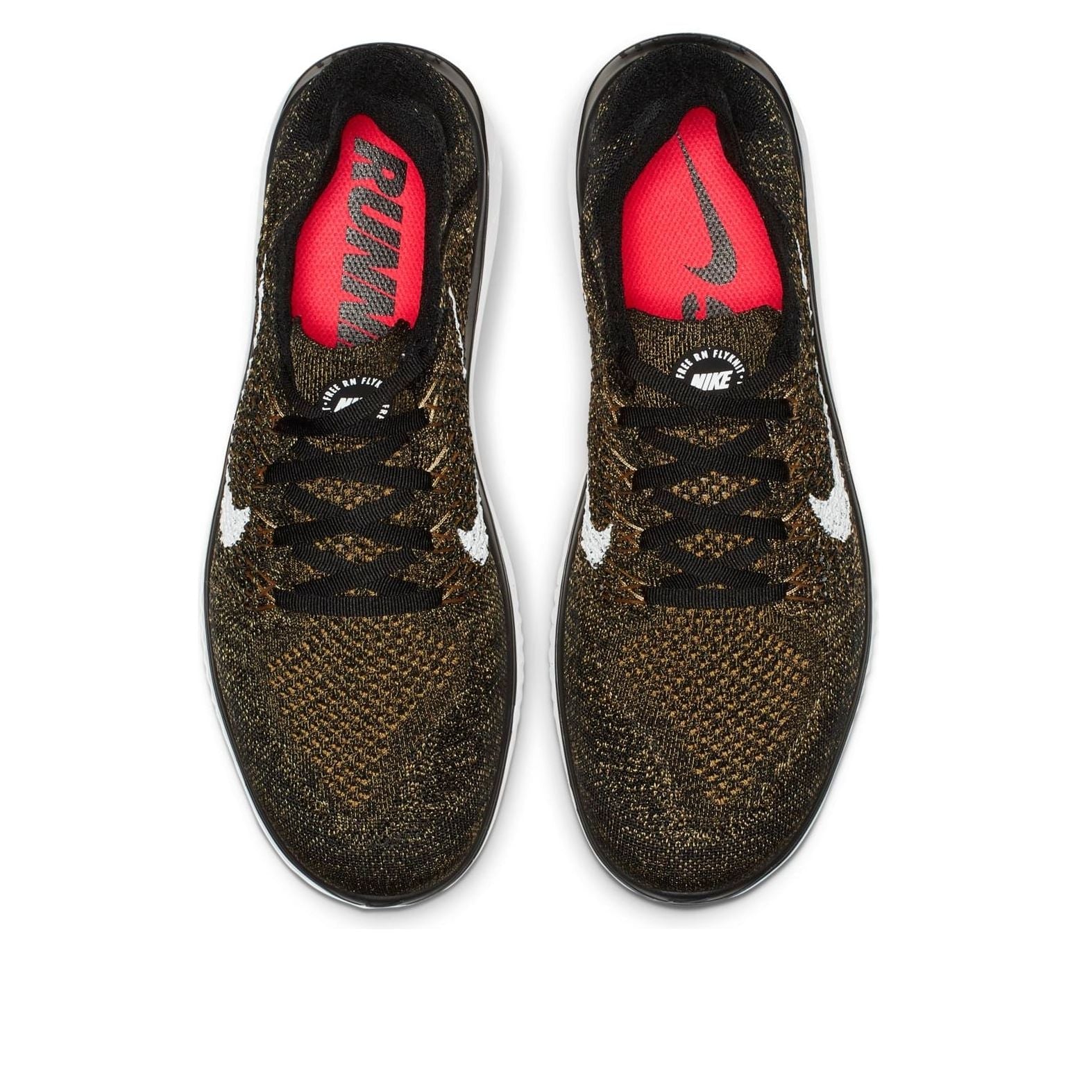 Nike Free RN Flyknit 2018 'Black Club Gold' 942838-005