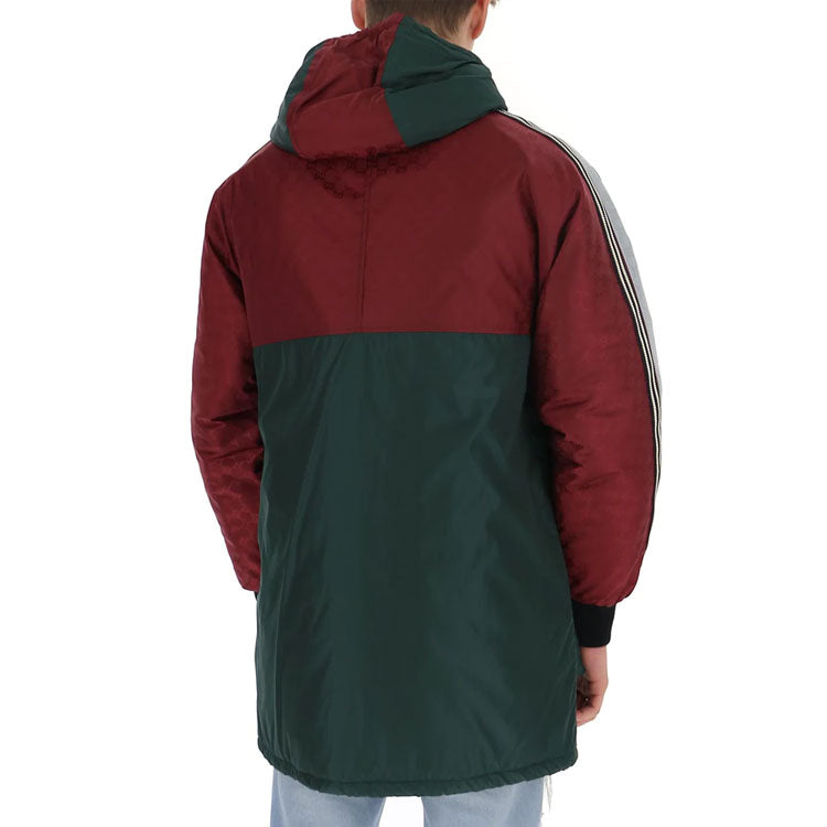 Gucci GG Jacquard Nylon Jacket 'Green Red' 590746-Z4039-6705