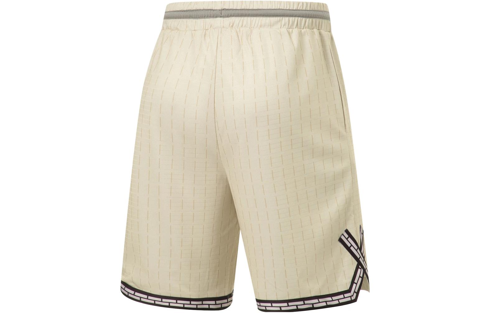 Li-Ning CBA All-Star Game 2023 Basketball Shorts 'Light Khaki' AAPT561-2