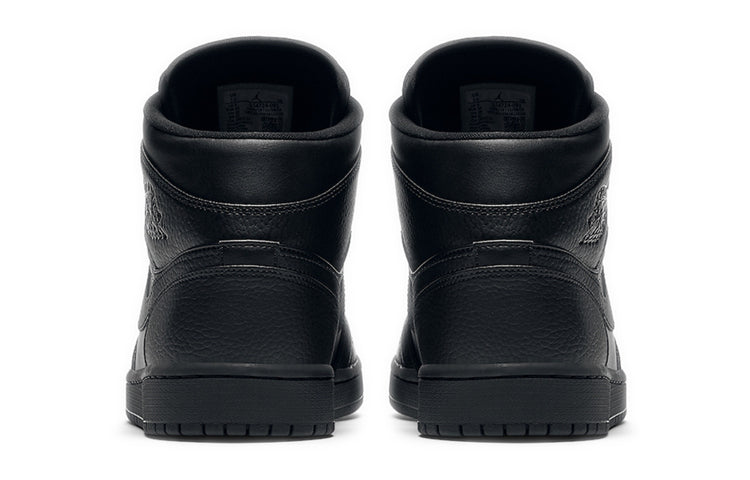 Air Jordan 1 Mid 'Triple Black' 2020 554724-091