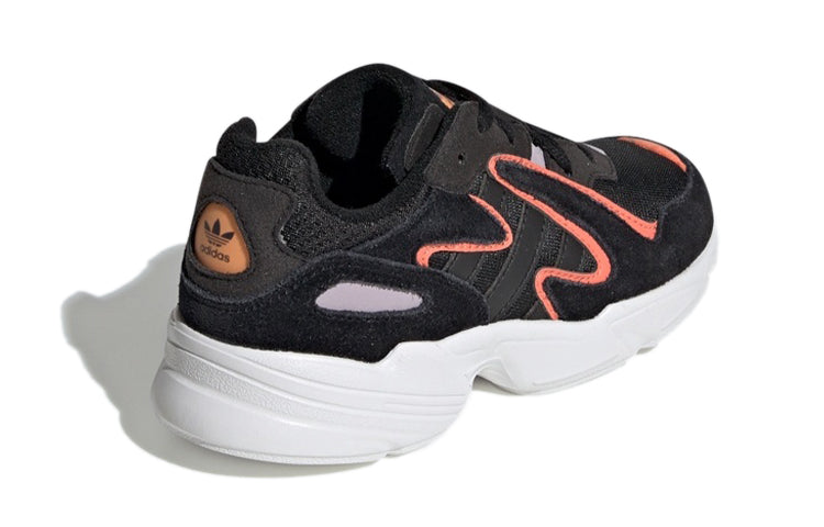 (PS) adidas Yung-96 Chasm Shoes  'Core Black Semi Coral' EE7556