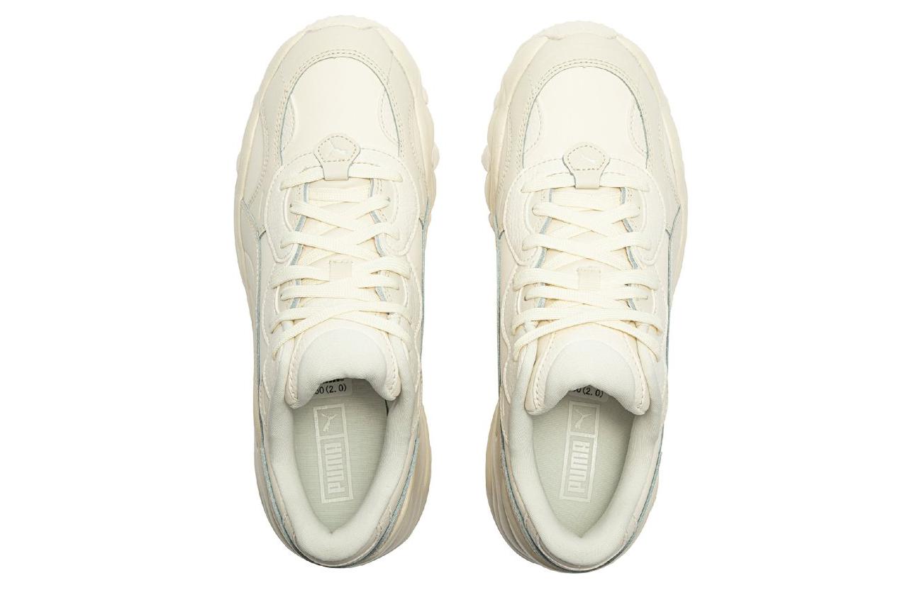(WMNS) PUMA Pulsar Wedge 'White Ivory' 392711-01