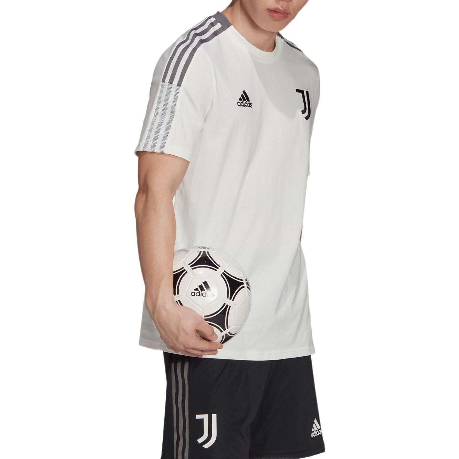 Men's adidas Soccer/Football Short Sleeve White T-Shirt GR2971