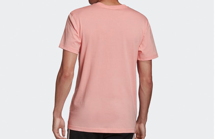 adidas originals Multi-Fade Tee Logo Short Sleeve Pink FM3381