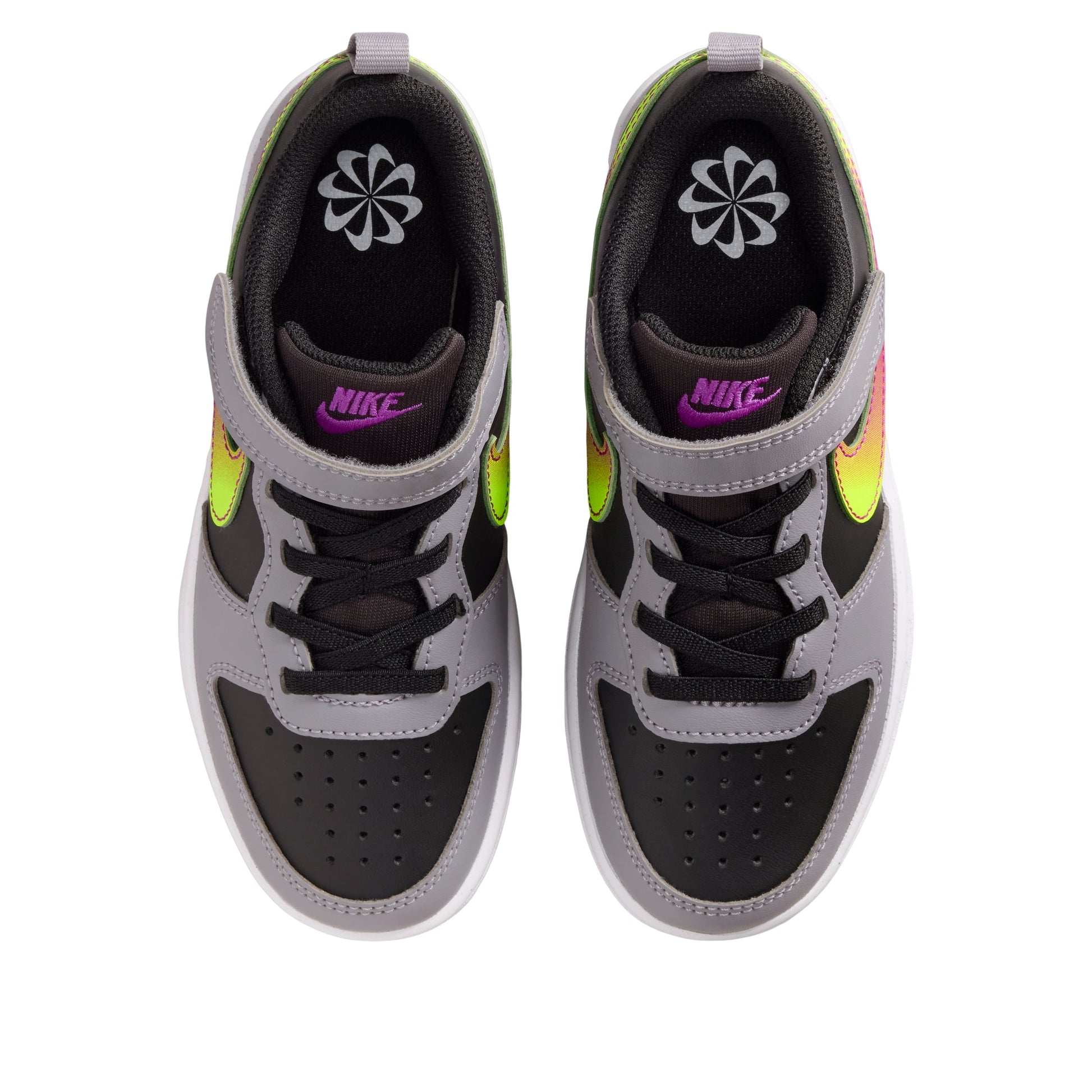 (PS) Nike Court Borough Low Recraft 'Black Cement Grey' IO6966-001