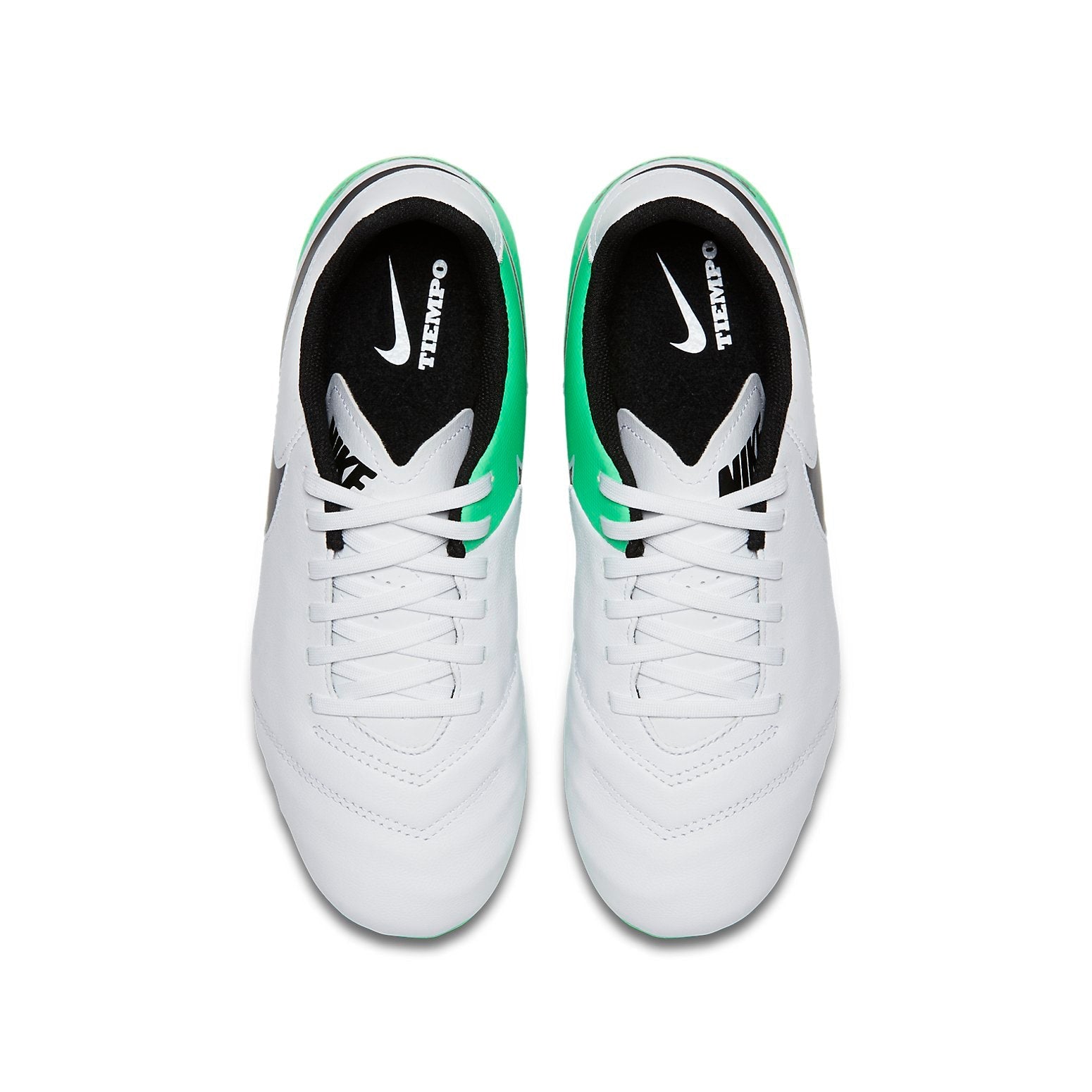 (GS) Nike Tiempo Legend VI FG 'White Green Black' 819186-103