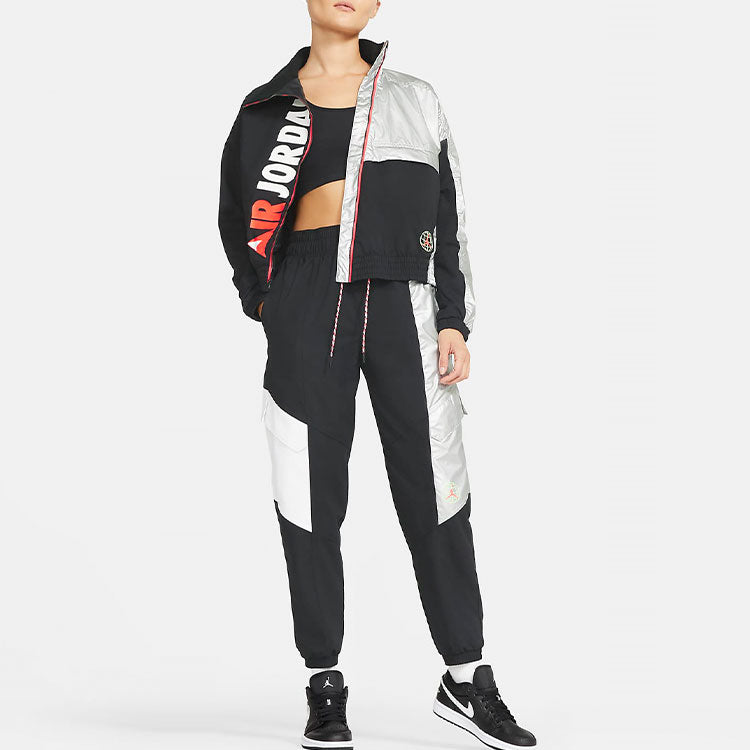 (WMNS) Air Jordan Cozy Casual Bundle Feet Sports Pants/Trousers/Joggers Black CW6501-010