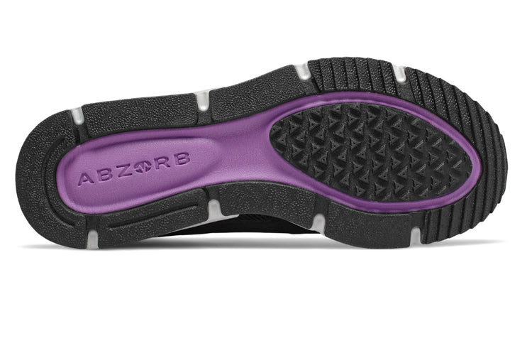 (WMNS) New Balance X-Racer B-Wide Black/Purple WSXRCNTB