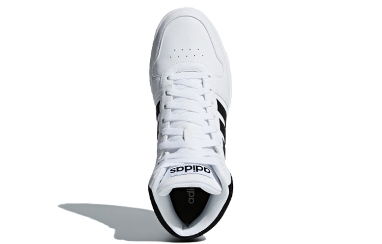 adidas Hoops 2.0 Mid 'White Black' BB7208