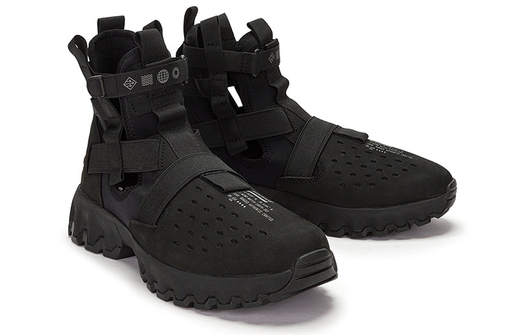 Timberland Greenstride Edge Lace Up Boot Sandals 'Black' A5RHVW