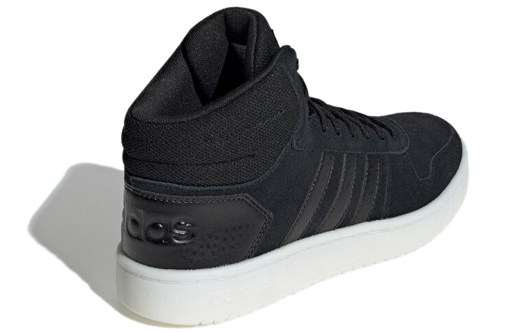 (WMNS) adidas Hoops 2.0 Mid 'Black White' EE7893