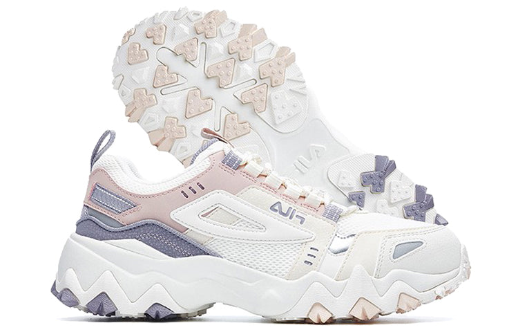 (WMNS) FILA Oakmont Running Shoes 'White Light Pink' F12W031111FGR