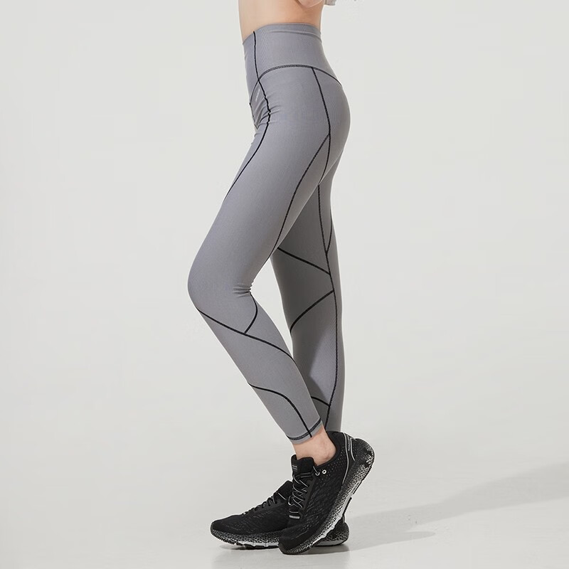 (WMNS) adidas tight fitness pants 'light grey' GR8092