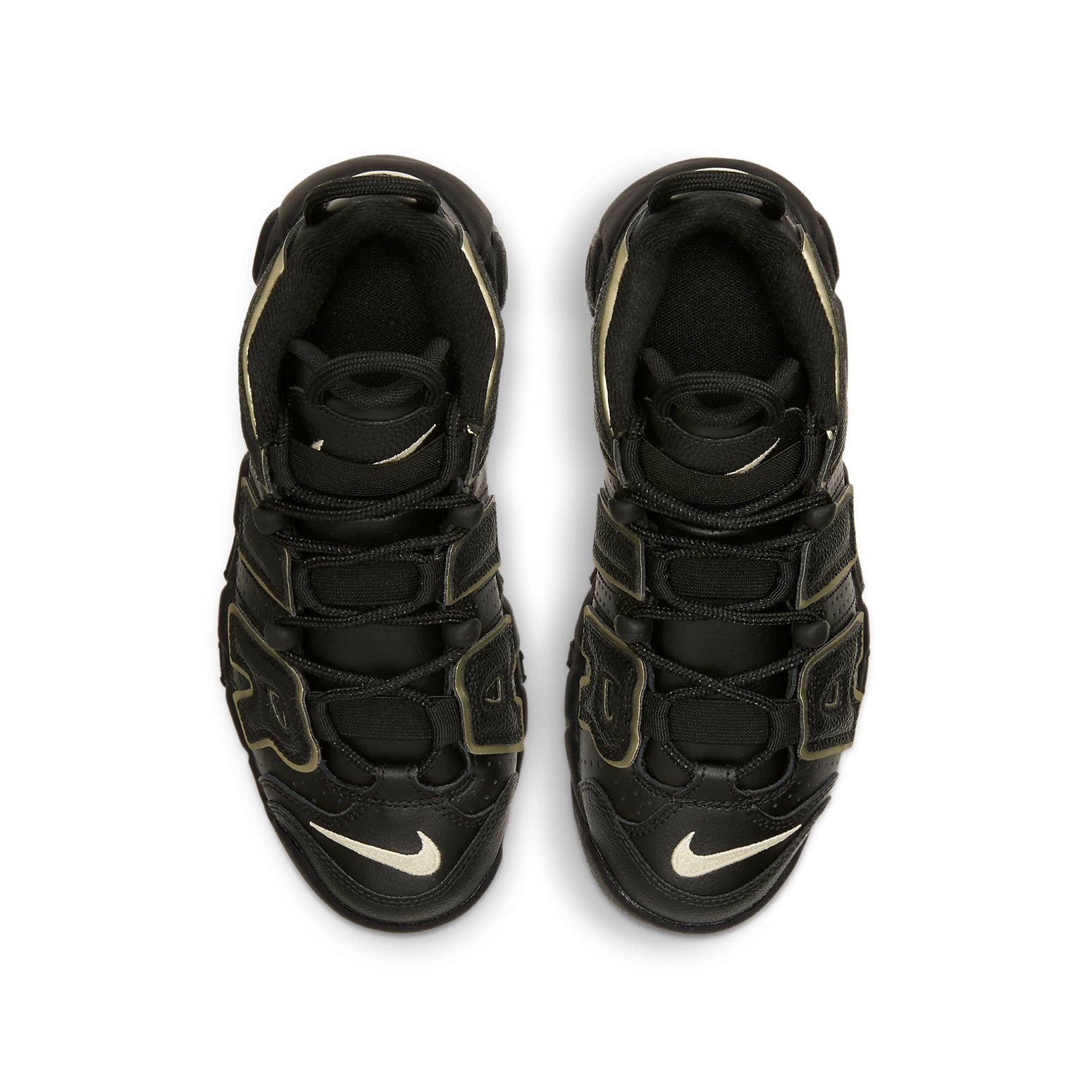 (GS) Nike Air More Uptempo 'Black Metallic Gold Star' DD3038-001