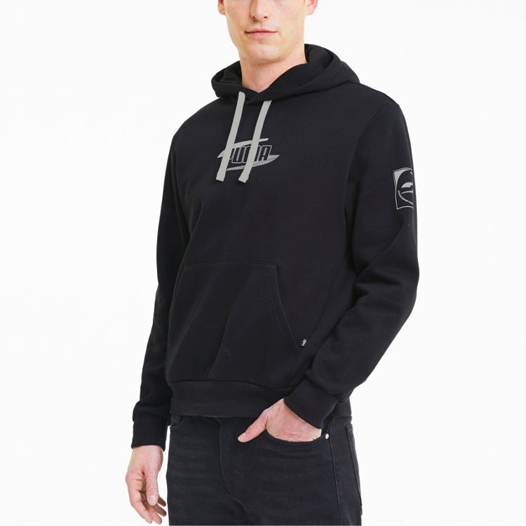 PUMA Rebel Hoodie 'Black White' 585490-51