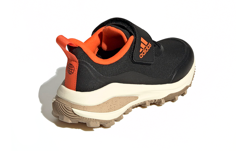 (PS) adidas Fortarun K 'Black Orange' GZ1816